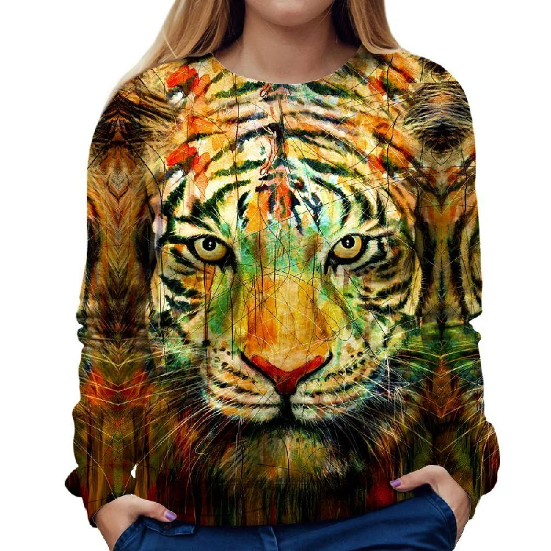 Overstock workout-ready hoodieEl Tigre Womens Sweatshirt