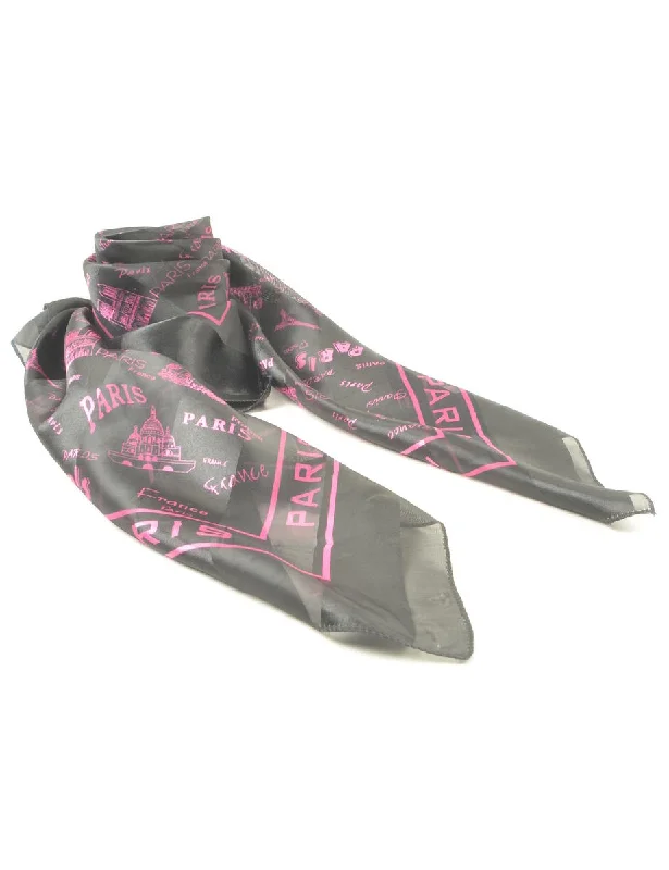 Now or Never Novelty Print Head Scarf - XL