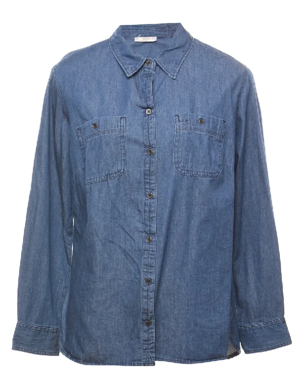 oversized coatLee Denim Shirt - M