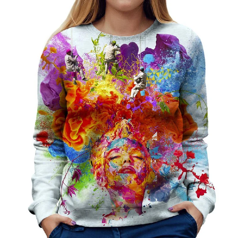 Stock Clearance slim fit workout hoodieMen At Work Womens Sweatshirt