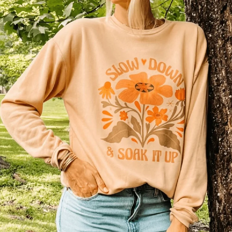 Overstock minimalist gym sweatshirtSoak it Up Sweatshirt - Sand Dune