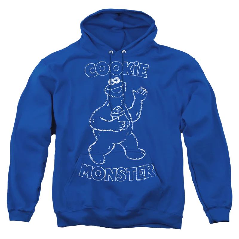 Quick Sale zip-up hoodie for gymSesame Street Simple Cookie - Pullover Hoodie
