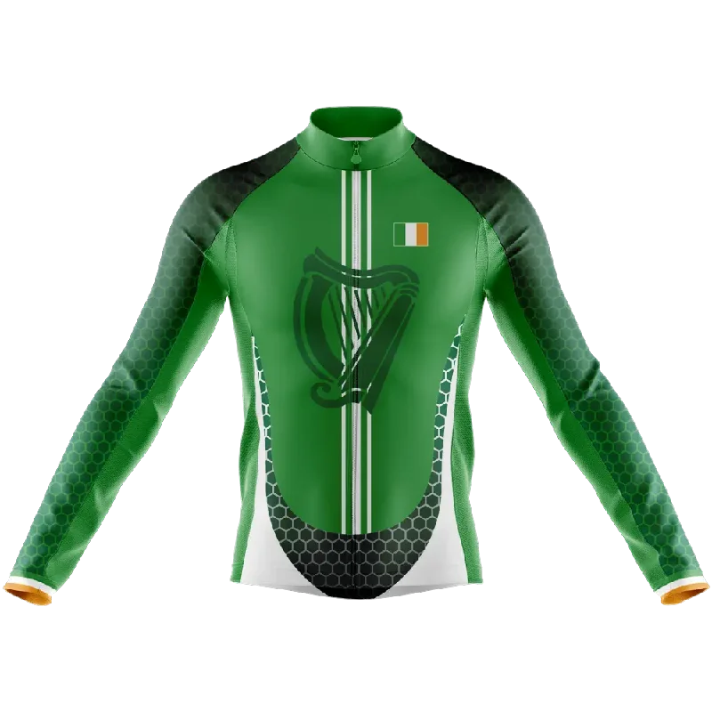 Blowout Sale relaxed fit sports hoodieIreland Long Sleeve Cycling Jersey