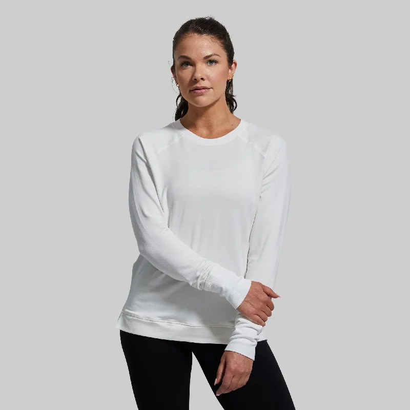 Crazy Deals fitted hoodieDaydream Long Sleeve (White)