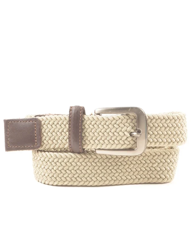 Don't Miss Beige Waist Belt - L