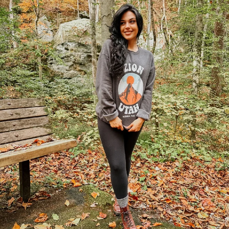 Crazy Savings eco-friendly sports hoodieZion National Park Sweatshirt