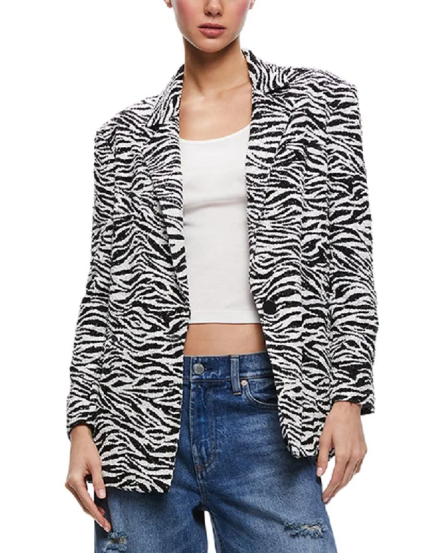 soft coatAlice + Olivia Shan Boxy Blazer