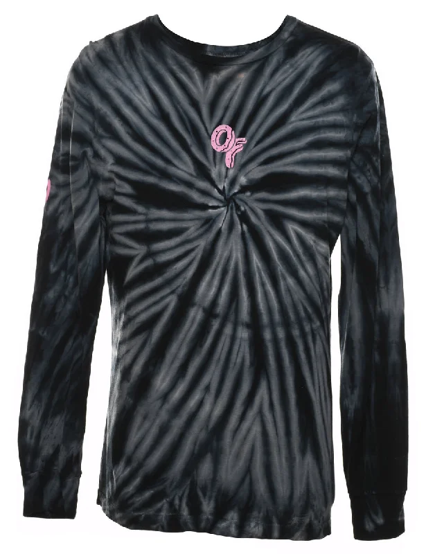 Massive Deals Black & Pink Long Sleeve Odd Future T-Shirt - M