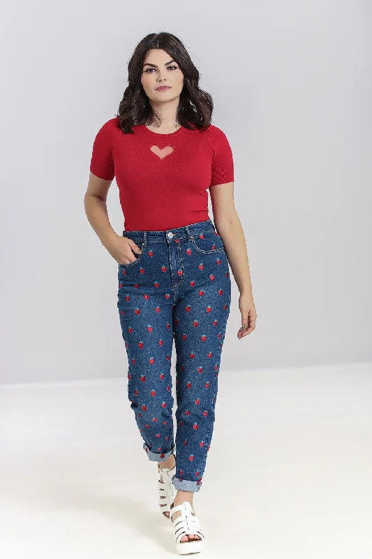 elegant evening dressStrawberry Denim Jeans