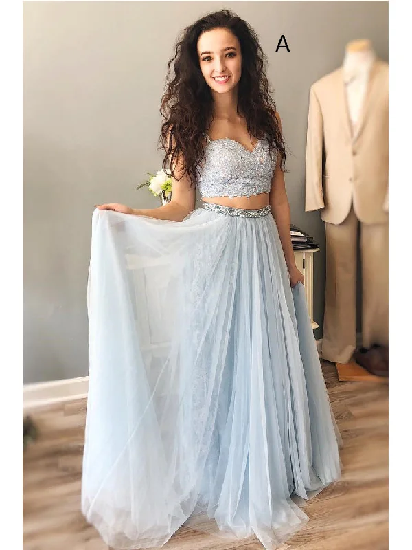 Bonus Savings Two Piece Prom Dresses Spaghetti Straps Sexy Lace Long A Line Prom Dress JKL813 Bonus Savings Two Piece Prom Dresses Spaghetti Straps Sexy Lace Long A Line Prom Dress JKL813