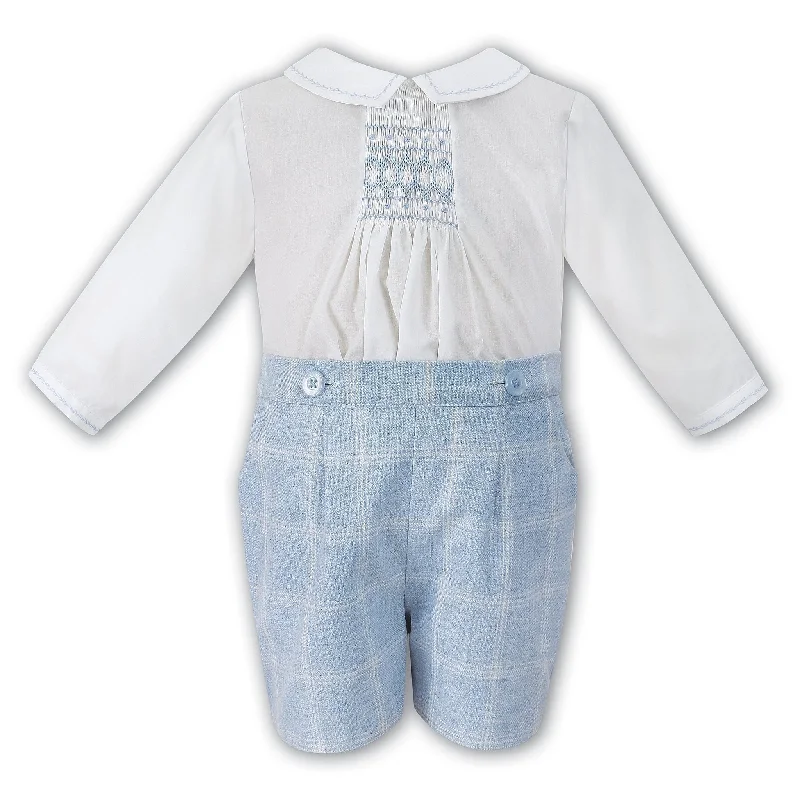 Closeout statement dressSarah Louise Boy's Plaid Set