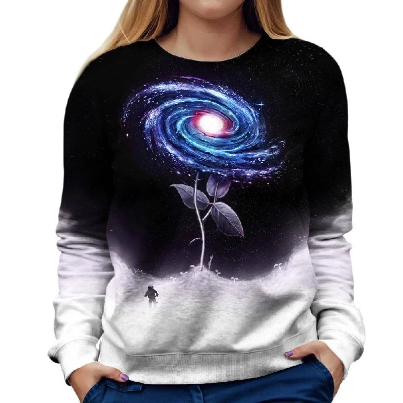 Fantastic Offers stylish training hoodieMy Little Flower Womens Sweatshirt