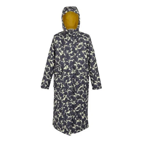Price Fest Regatta Womens/Ladies Orla Kiely Birdy Quilted Long Jacket