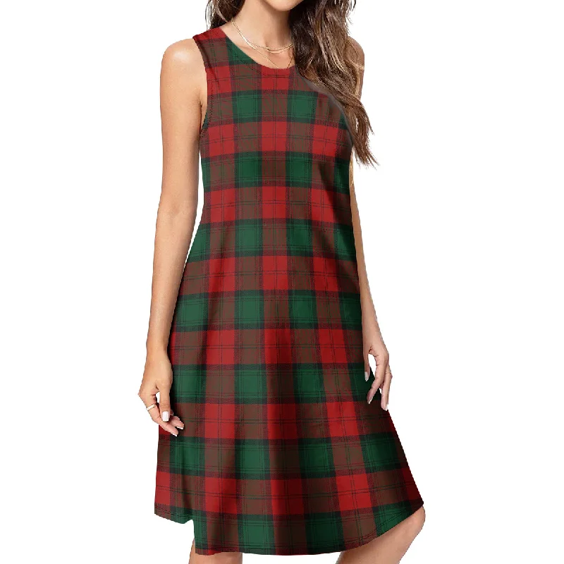Big Discounts Stewart of Atholl Tartan Womens Casual Dresses