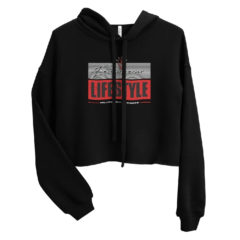 Don't Miss urban hoodieEntrepreneur Lifestyle Crop Hoodie