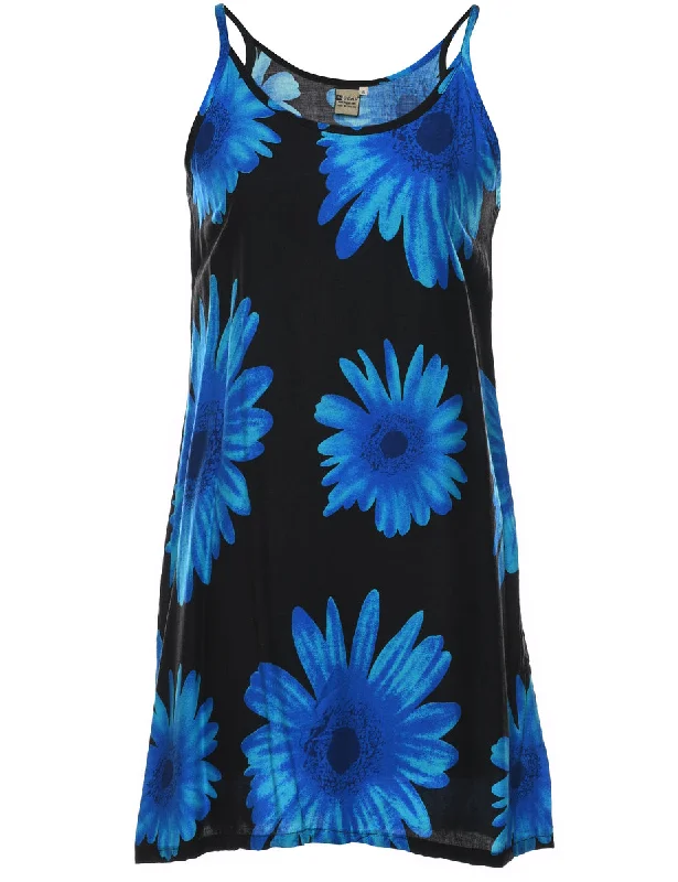 Massive Deals Floral Print Dress - L