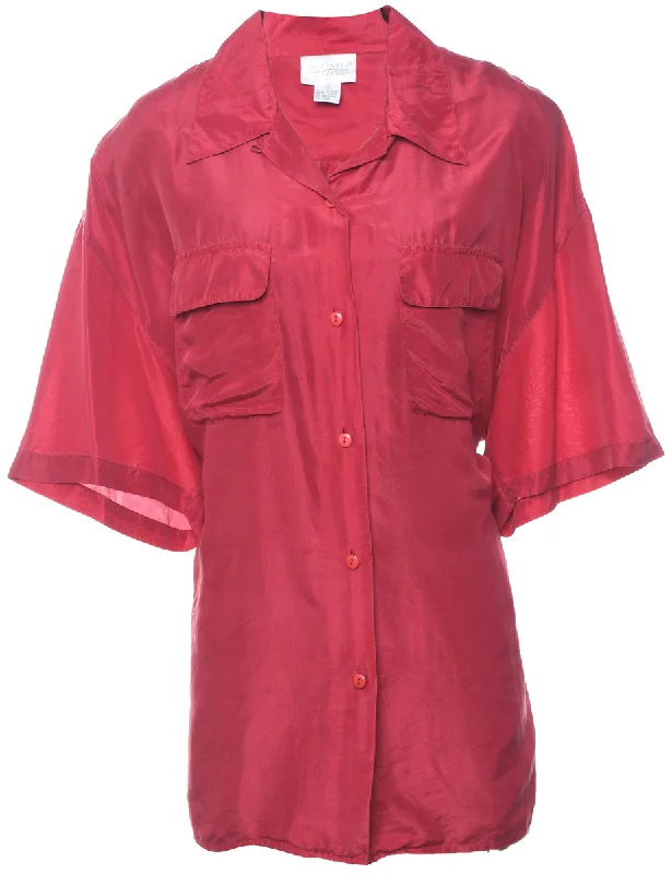 warm outerwearVan Heusen Silk Shirt - XL