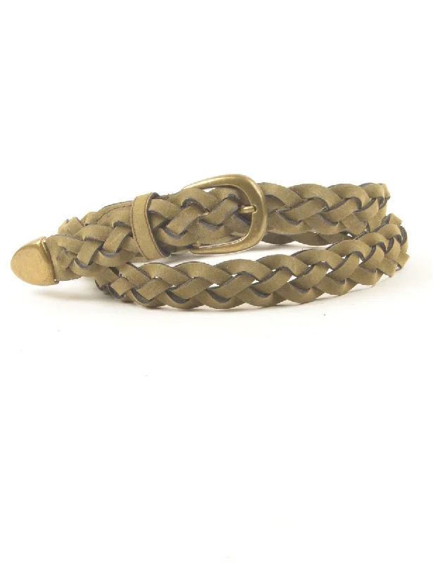Fantastic Offers Green Woven Belt - M