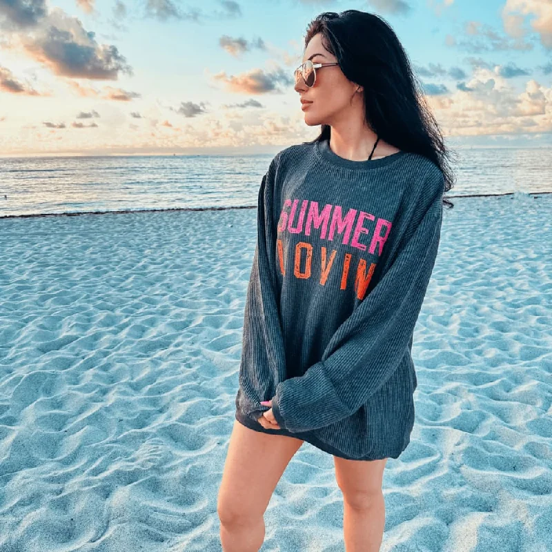 Loyalty Reward fitness hoodie for trainingSummer Lovin Corded Crew