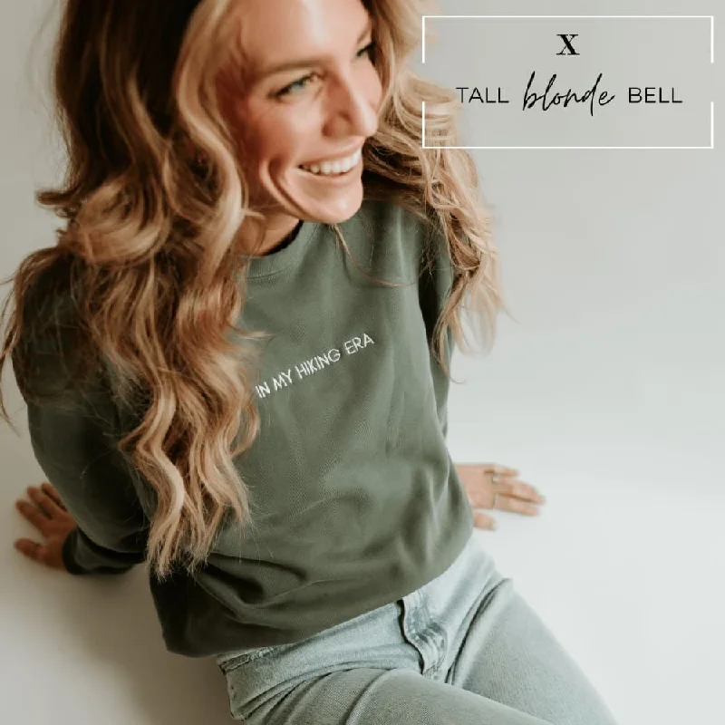 Price Drop luxury fitness sweatshirtIn My Hiking Era