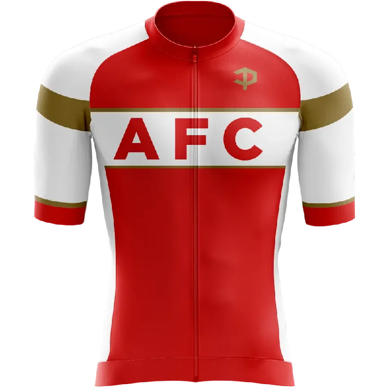 Savings Alert sporty casual hoodieAFC Short Sleeve Cycling Jersey