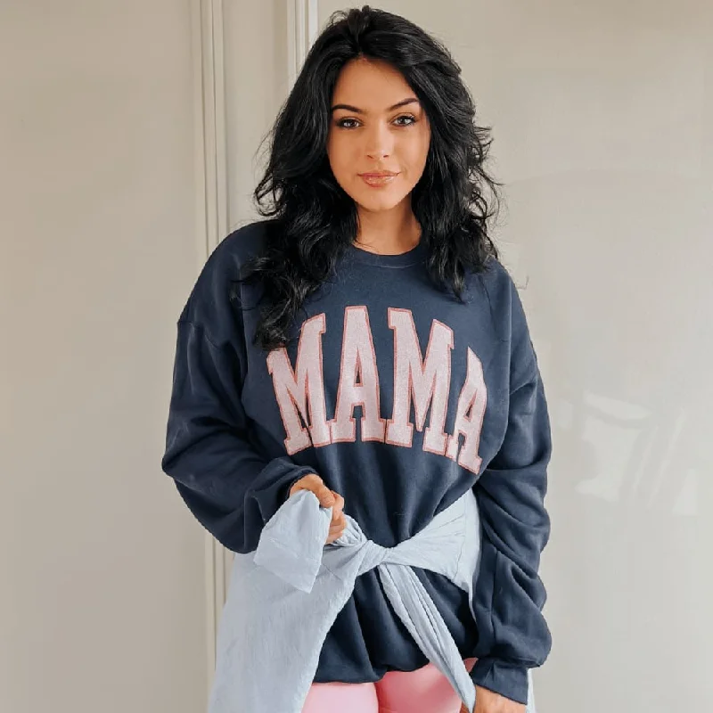 minimaNeutral Mama Sweatshirt - Navy