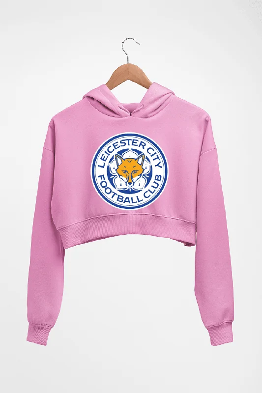 sporty hoodiesporty hoodieLEICESTER CITY Crop HOODIE FOR WOMEN