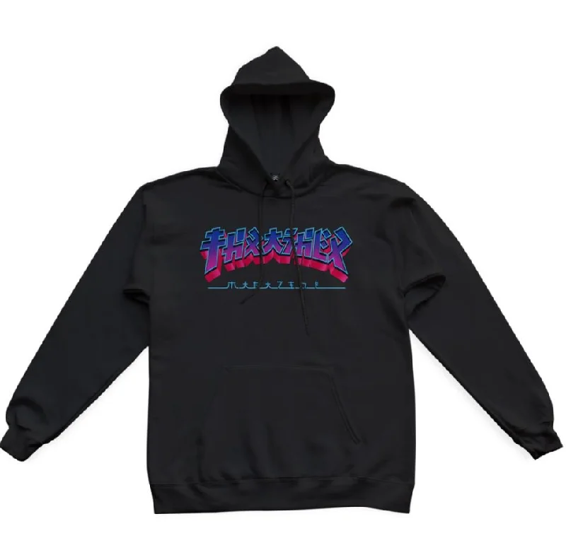 warm athletic hoodieThrasher Godzilla Burst Hoody