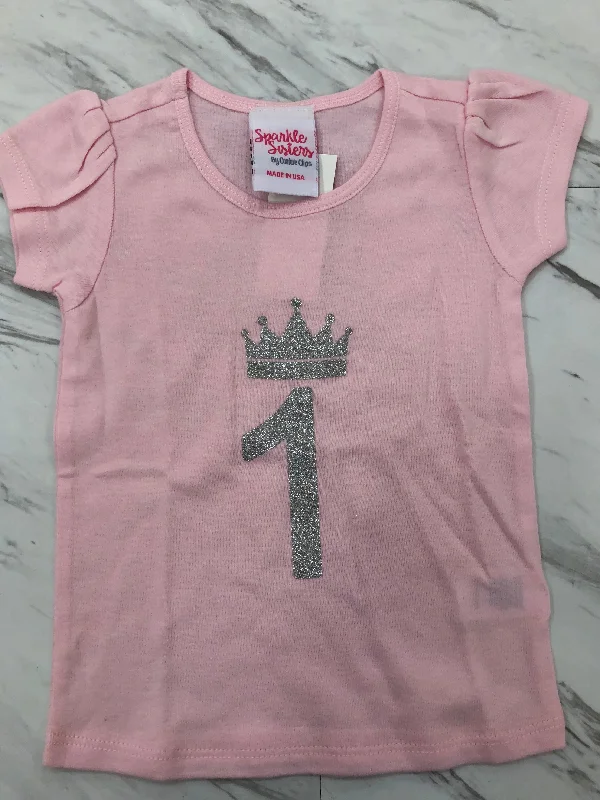 form-fitting dressSilver and Pink Birthday Crown Shirt