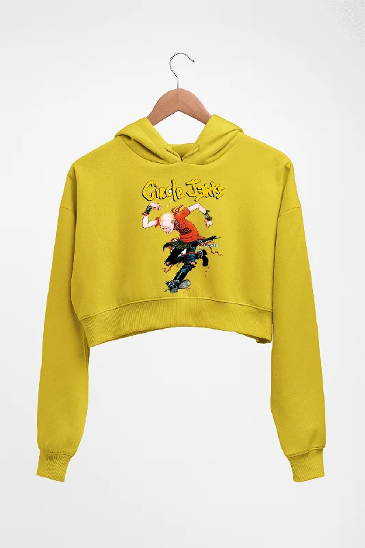 Price Buster comfortable hoodieCircle Jerks Crop HOODIE FOR WOMEN