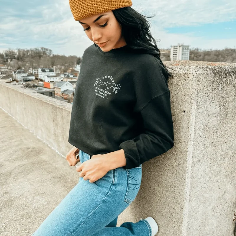 Act Fast fitted workout sweatshirtBe Bold Cropped Sweatshirt