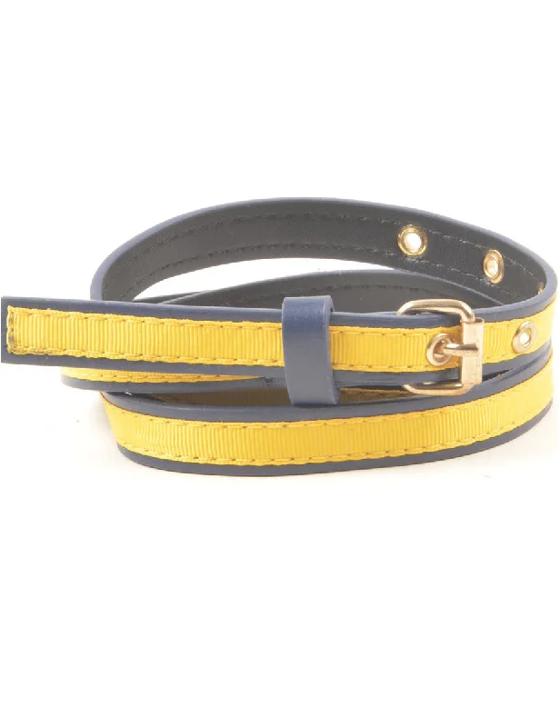 slim fit coatYellow Waist Belt - S