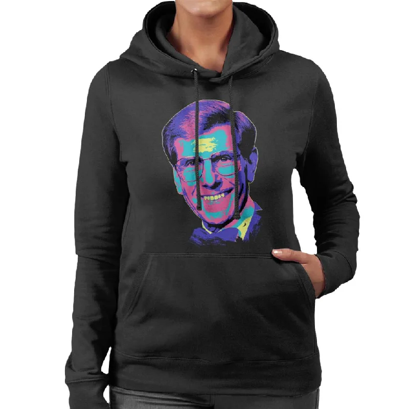 Best Bargains retro hoodieTV Times Presenter Bob Holness Pop Art Stylised Women's Hooded Sweatshirt Best Bargains retro hoodieTV Times Presenter Bob Holness Pop Art Stylised Women's Hooded Sweatshirt