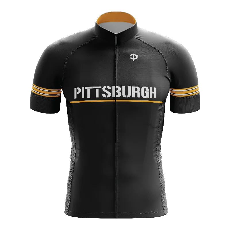 luxe gym hoodiePittsburgh Short Sleeve Cycling Jersey