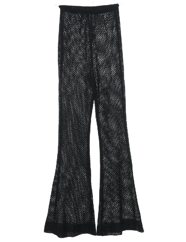 Crazy Deals Flared Leg Y2K Trousers - W20 L30