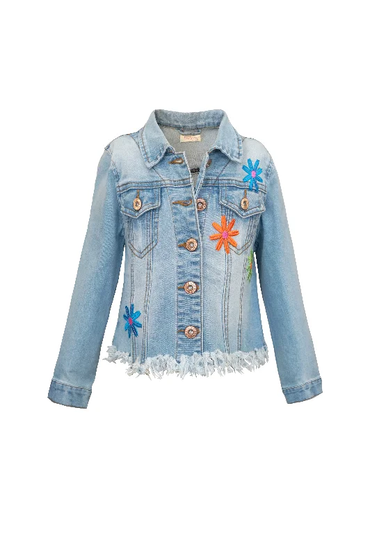 summer dressHannah Banana Pop Art Denim Jacket