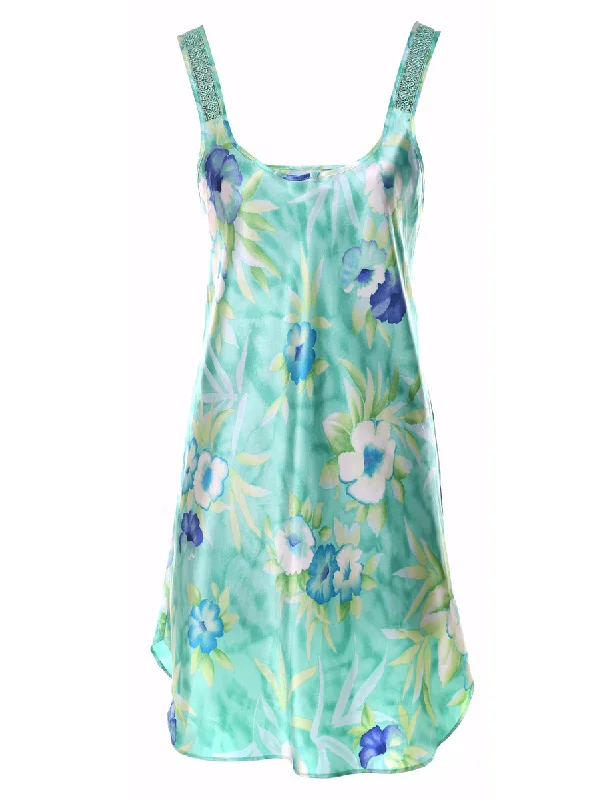 stylish coatFloral Print Floaty Slip - S