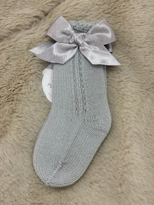 layered dressJuliana Knit Pearl Gray Socks