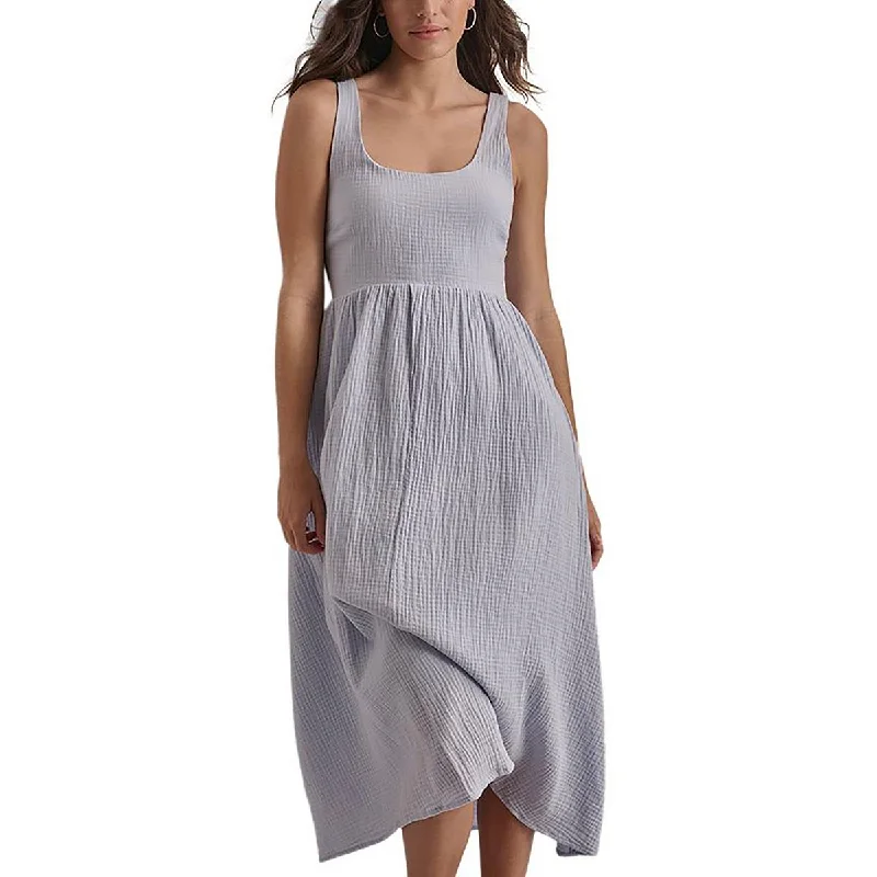 Limited Quantity luxury dressWomens Solid Ruched Shift Dress