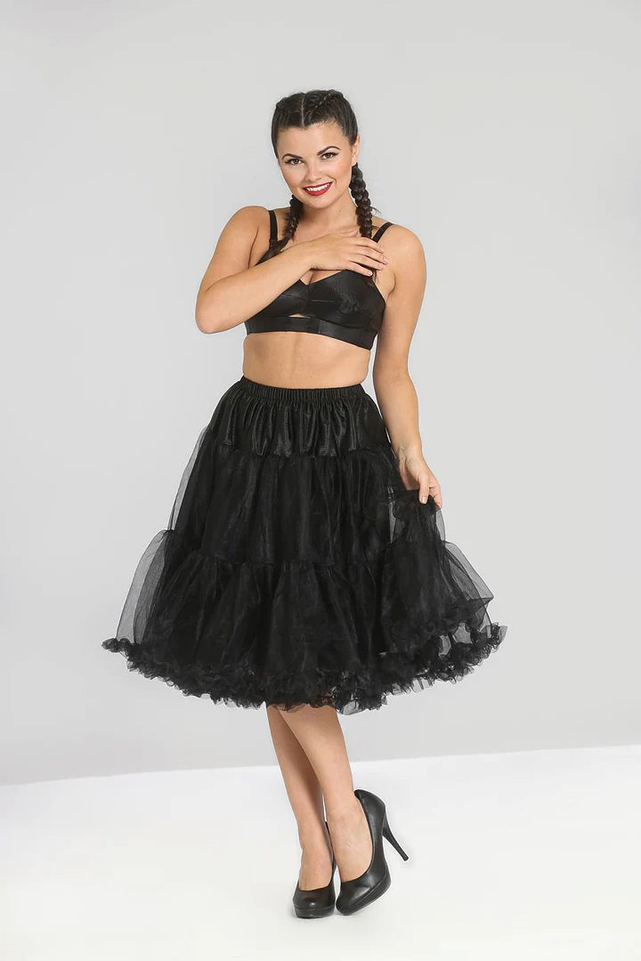 off-the-shoulder dressPenelope Petticoat - Black