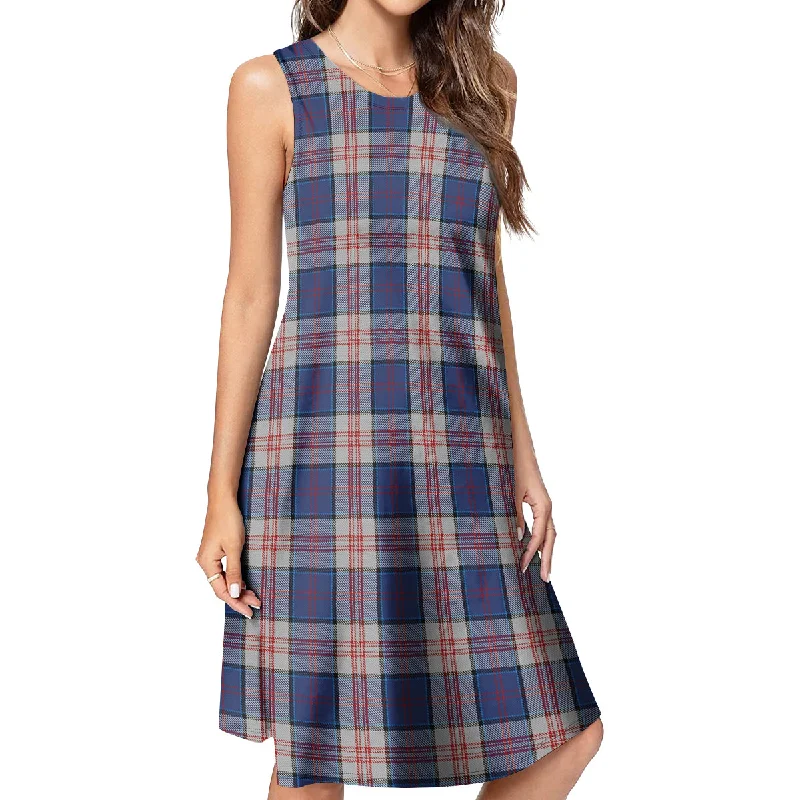 Season Finale Sale Stewart of Appin Hunting Dress Tartan Womens Casual Dresses