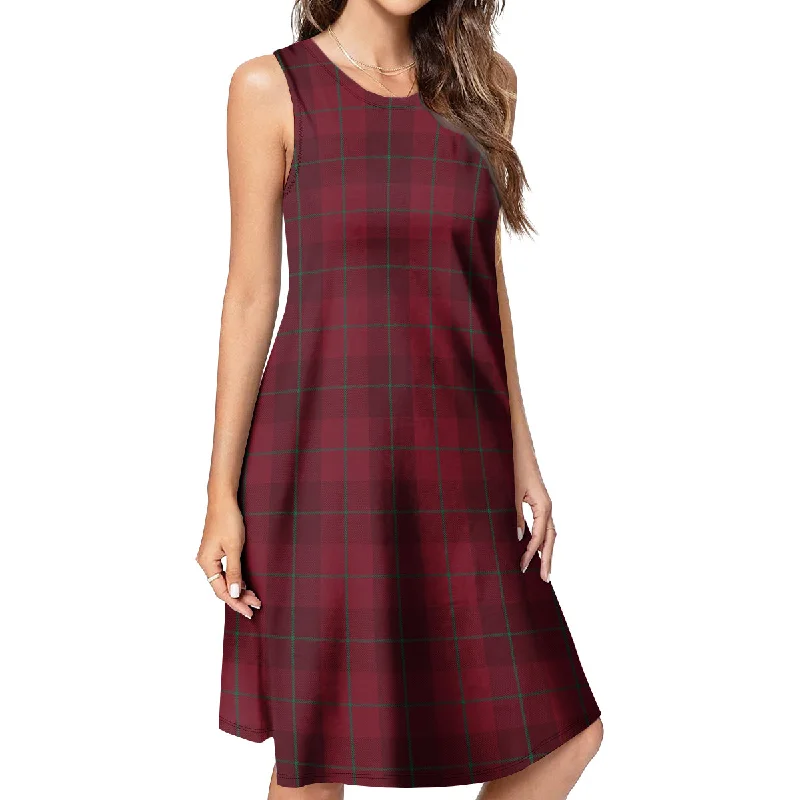 New Deals Stirling of Keir Tartan Womens Casual Dresses