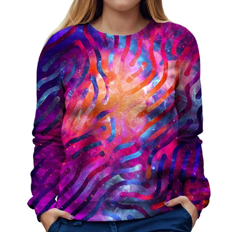 Buy Now workout style hoodieGalaxy Lines Womens Sweatshirt