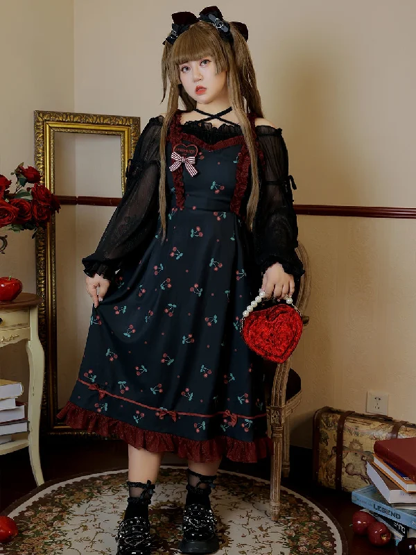 casual evening dressYingtang~Plus Size Lolita Kawaii JSK Dress