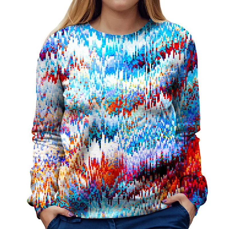 Unbeatable Prices luxe gym hoodieForest Pixel Womens Sweatshirt
