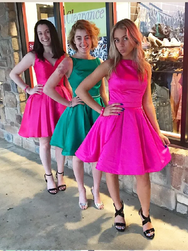 Friends and Family Sale Open Back Homecoming Dresses Aline Bateau Simple Short Prom Dress Cheap Party Dress JK944 Friends and Family Sale Open Back Homecoming Dresses Aline Bateau Simple Short Prom Dress Cheap Party Dress JK944