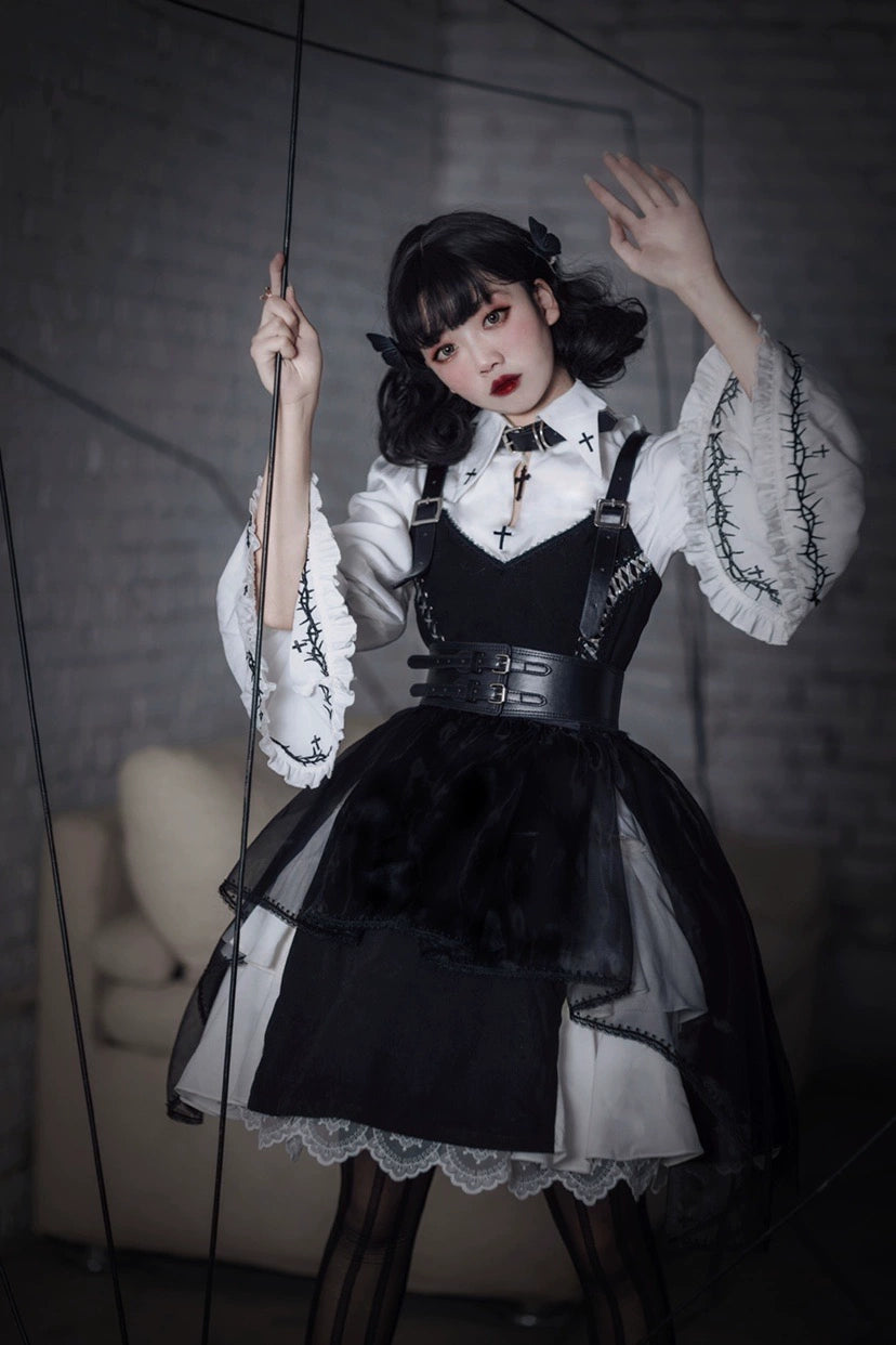 playful dressCaged Bird Hotel~Stockholm Lover~Gothic Lolita JSK Dress FS