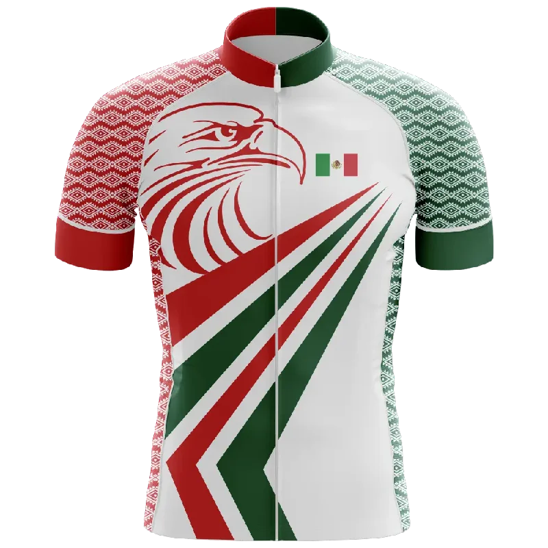 Discount Mania sleek workout sweatshirtMexico V5 Short Sleeve Cycling Jersey