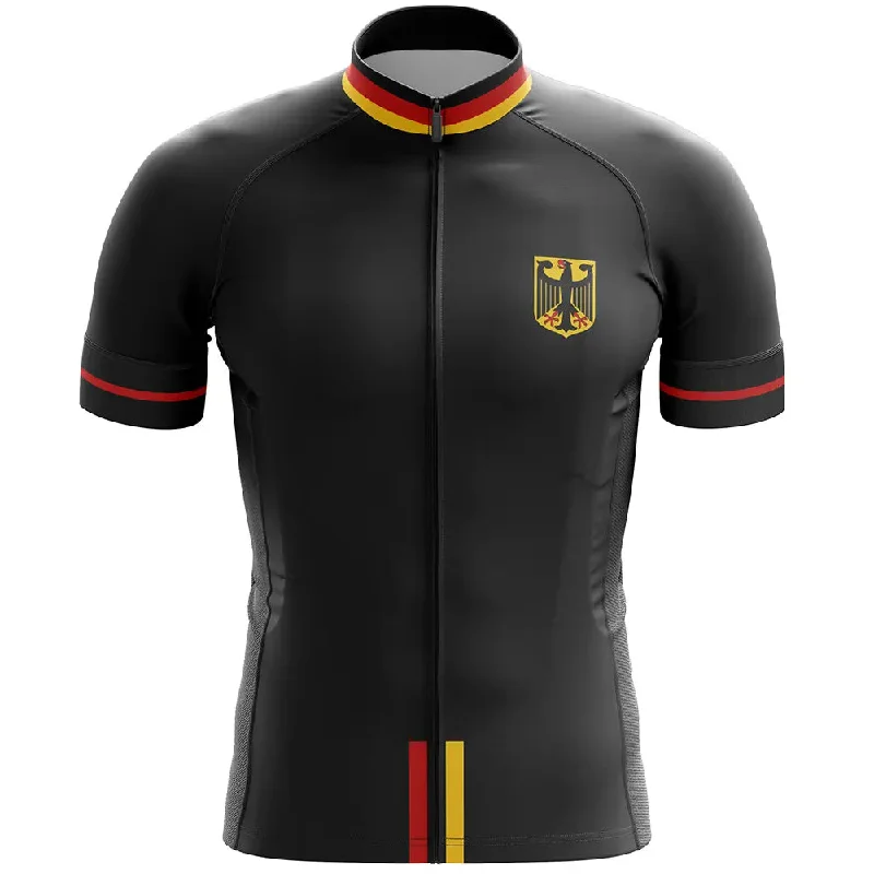 sleek gym hoodieGermany V2 Short Sleeve Cycling Jersey