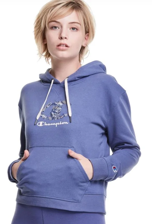 eco-friendly fitness hoodieChampion W Campus French terry